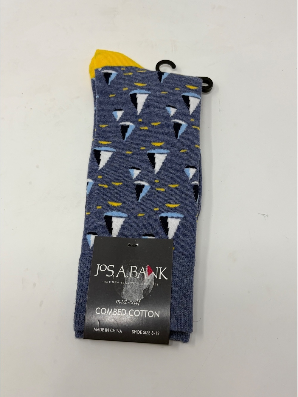Jos. A. Bank Midcalf Combed Cotton Socks Size 8-12